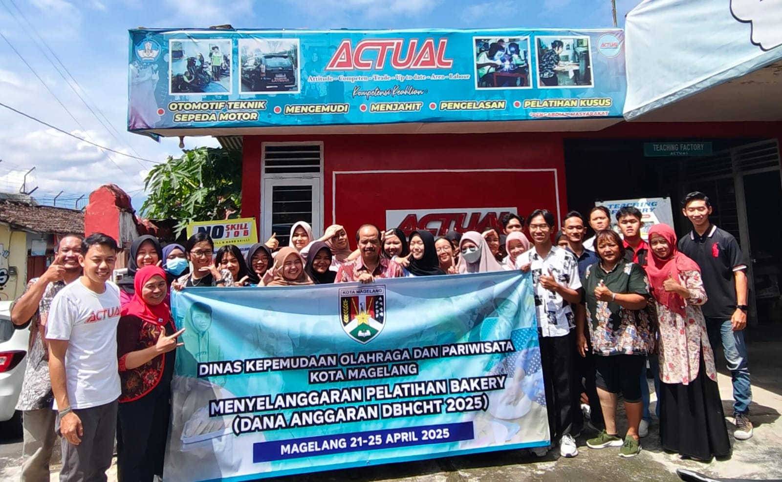 Pelatihan Bakery ( Dana DBHCT Tahun 2025 ) Hari Keempat