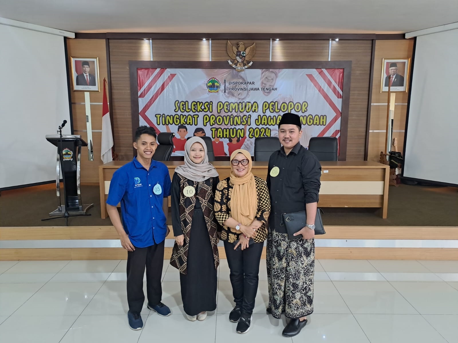 Lomba Pemuda Pelopor Tingkat Provinsi Jateng di Disporapar Provinsi Jateng