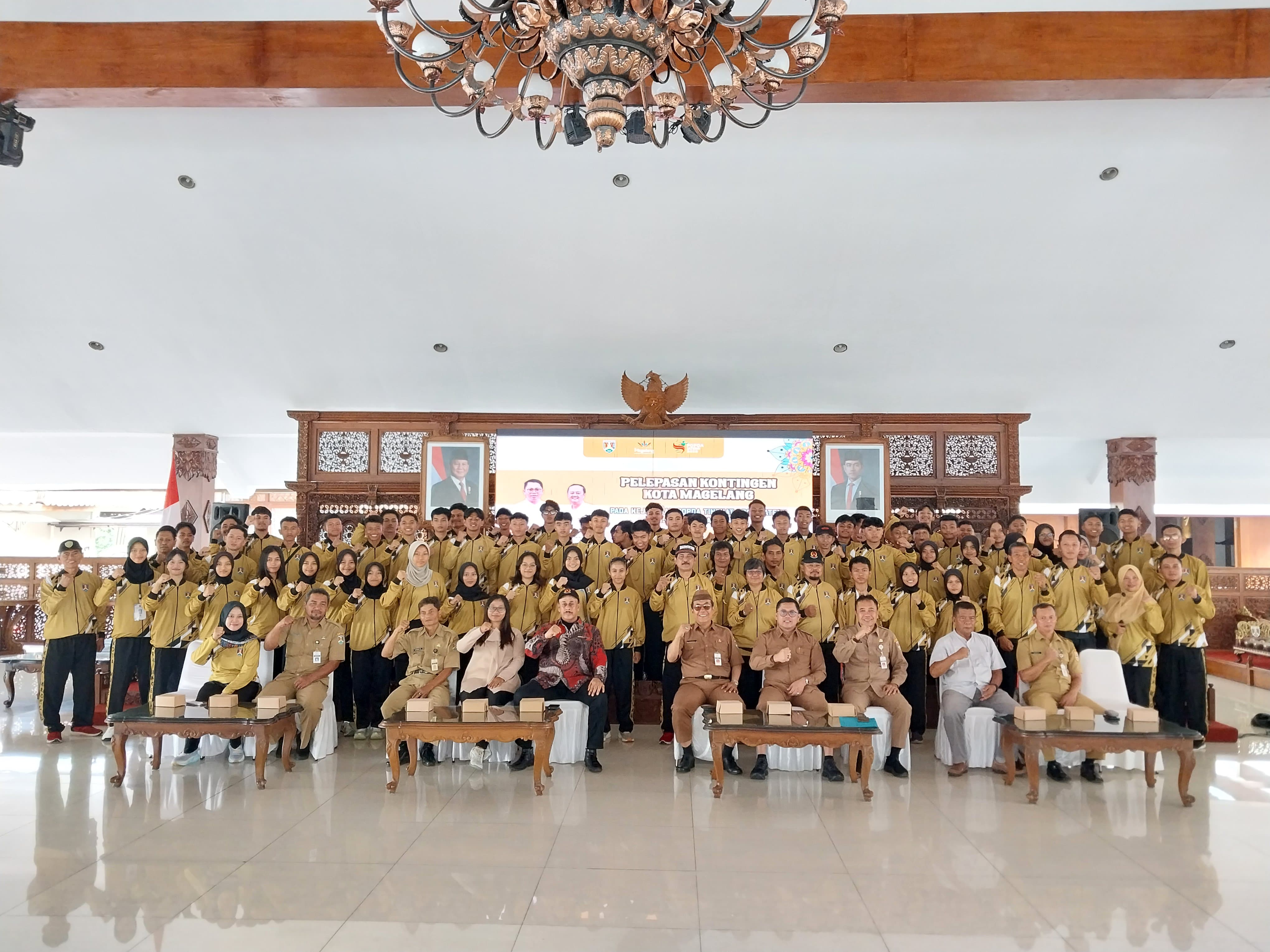 Pelepasan Atlet POPDA Jateng jenjang SMA Tahun 2025