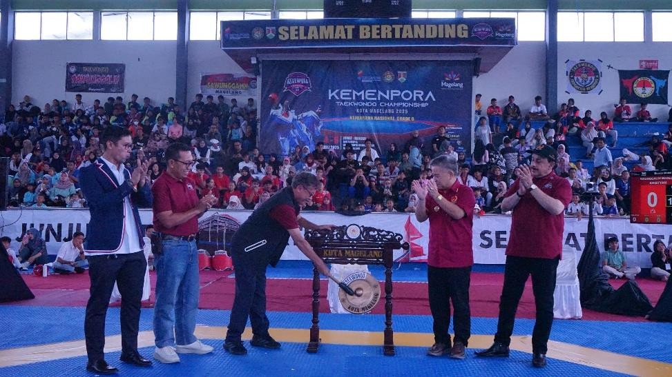 kejuaraan Kemenpora Taekwondo Championship di kota Magelang