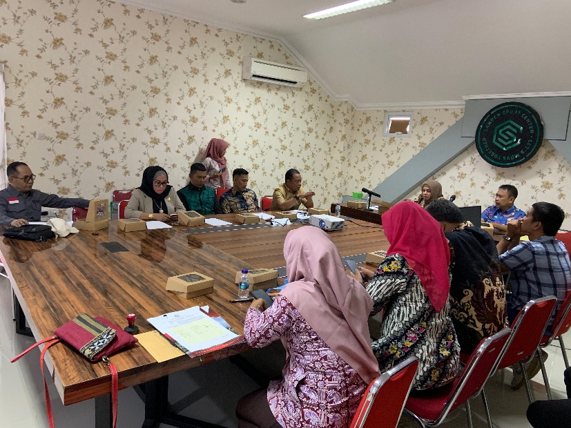 KUNJUNGAN KERJA WAKIL KETUA DPRD KOTA PONTIANAK KE DINAS KEPEMUDAAN, OLAHRAGA, DAN PARIWISATA KOTA MAGELANG