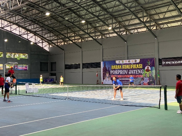 BABAK KUALIFIKASI PORPROV JAWA TENGAH WILAYAH 2 CABANG OLAHRAGA TENIS LAPANGAN